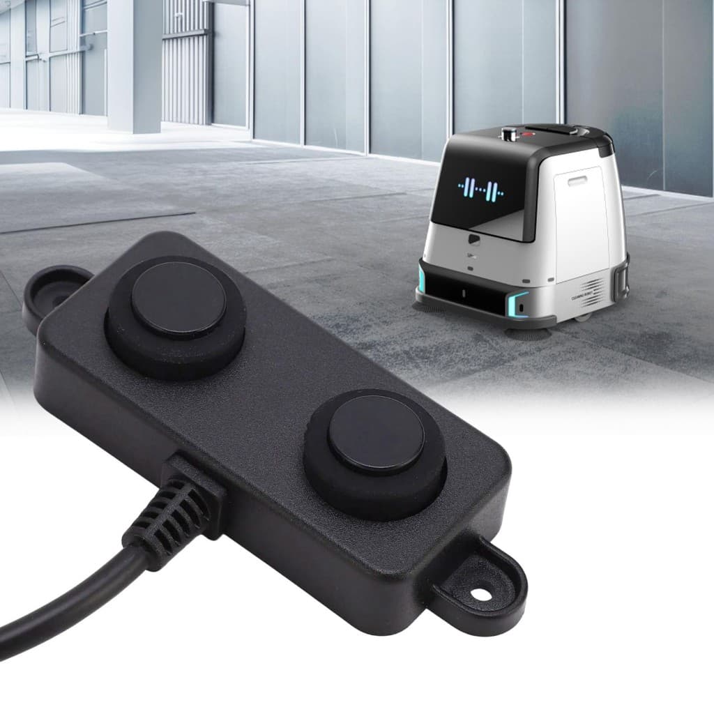 Ultrasonic sensor module used for short-range docking detection