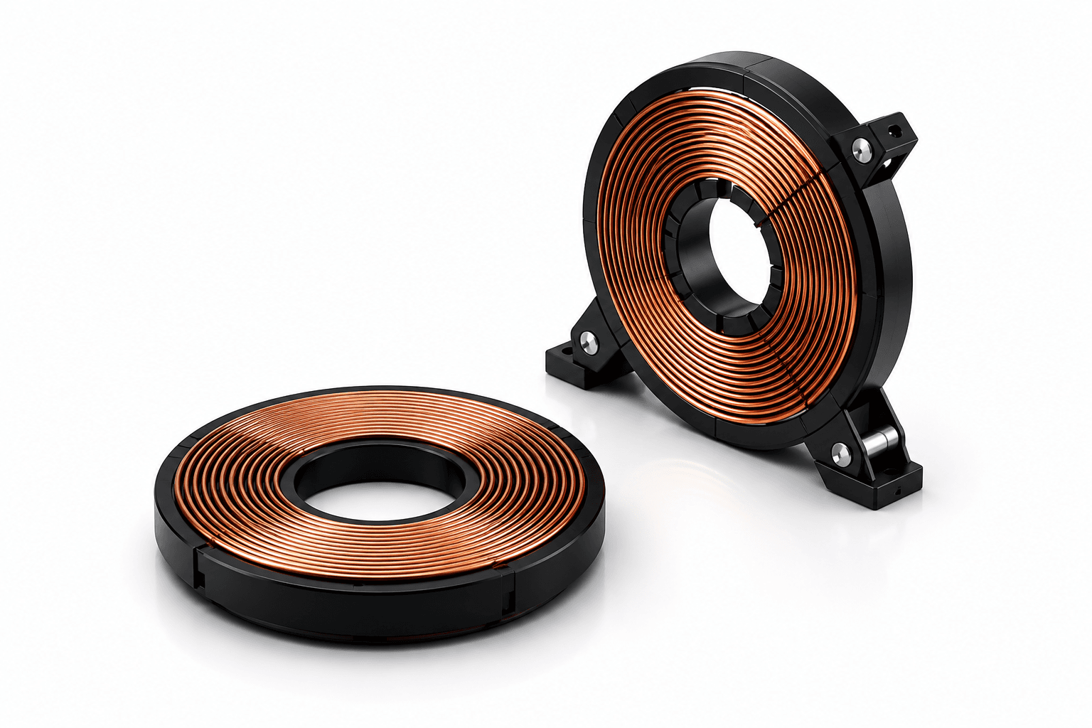 60W transmitter and receiver coils