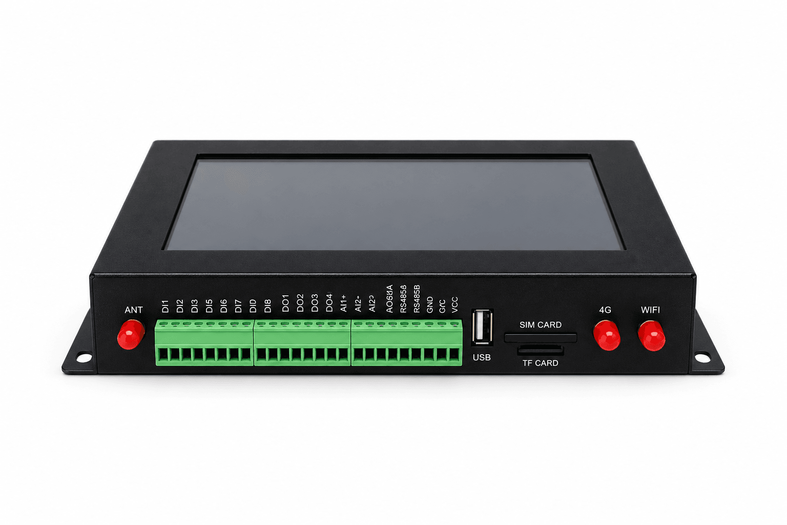 BMG800 industrial edge gateway with 7-inch display