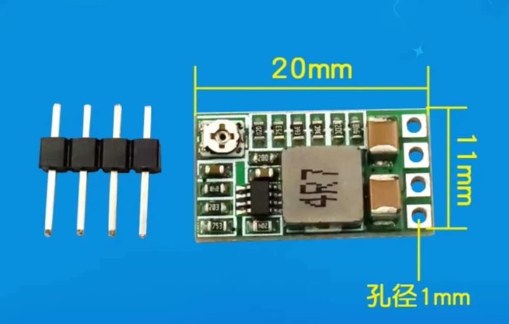 97.5% Adjustable and Fixed Buck Module