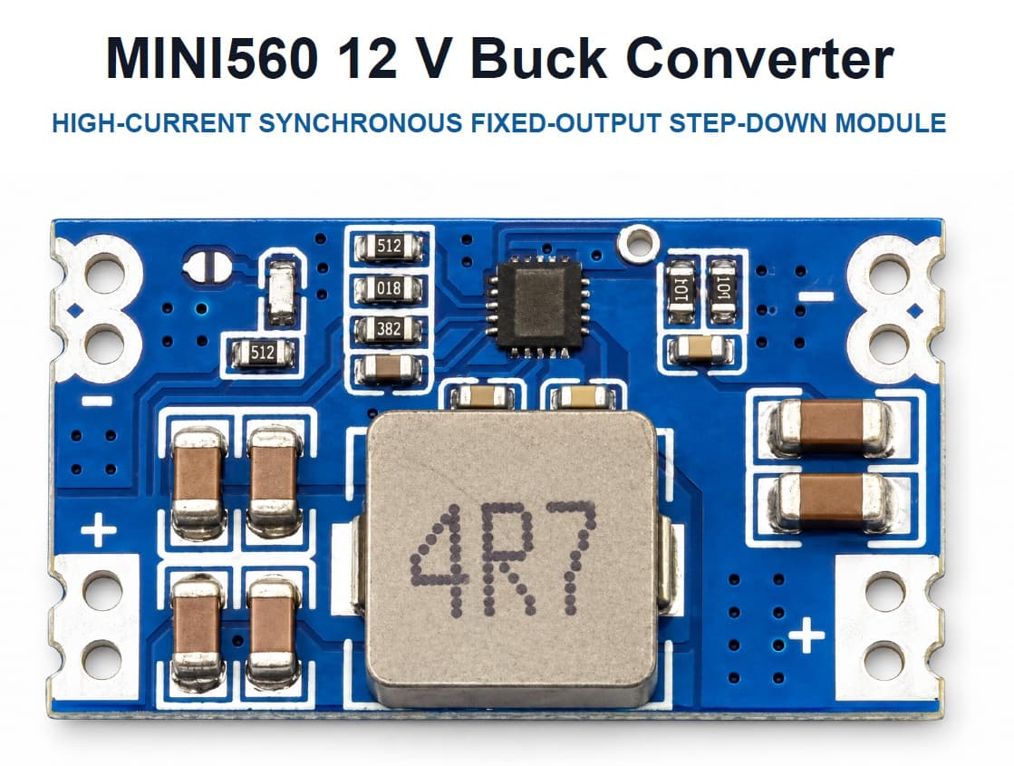MINI560 12 V Buck Converter