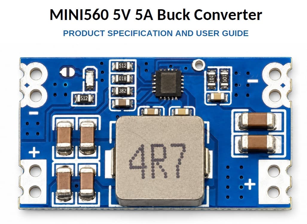 MINI560 5 V 5 A Buck Converter