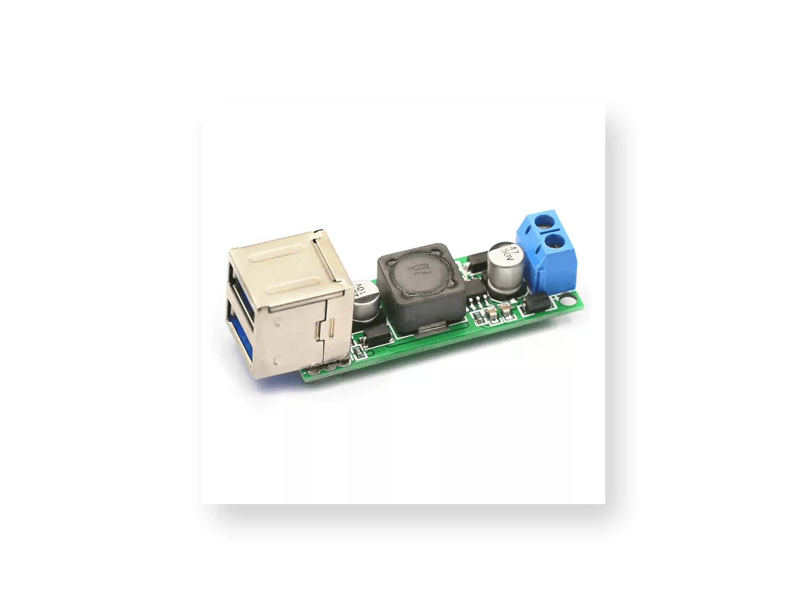 Dual-USB 5 V / 3 A Vehicle Buck Converter