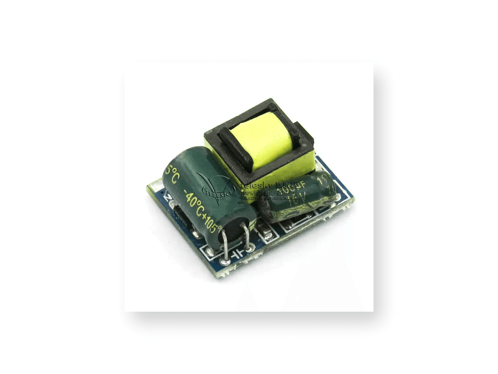 3 W Isolated 220 VAC to 12 VDC Power Module