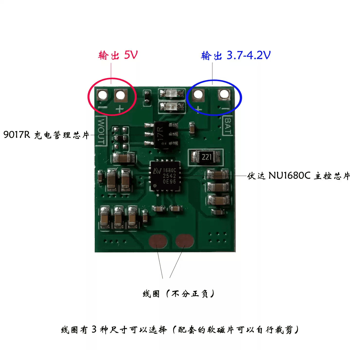Placa receptora Li-Ion